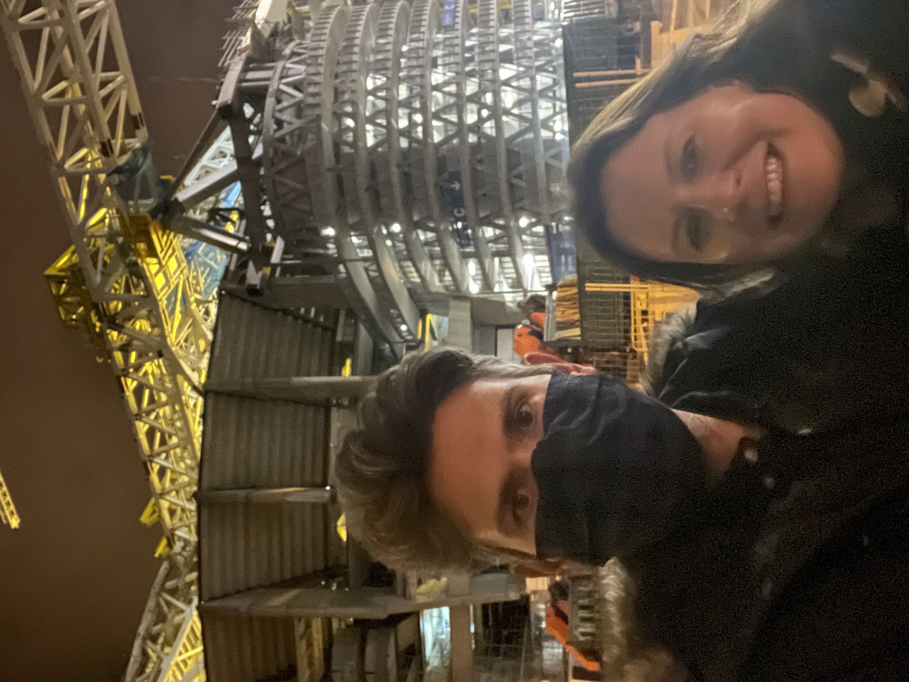 Walk home past The bernabeu